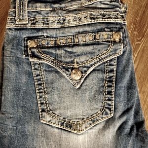 Miss Me Boyfriend Capri Jeans Sz: 29